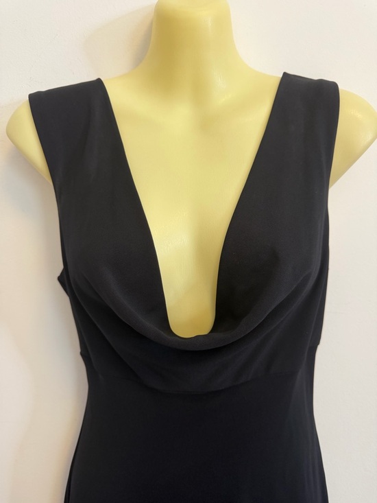 Nicole Miller Elegant Black Mesh Dress - Picture 4 of 6